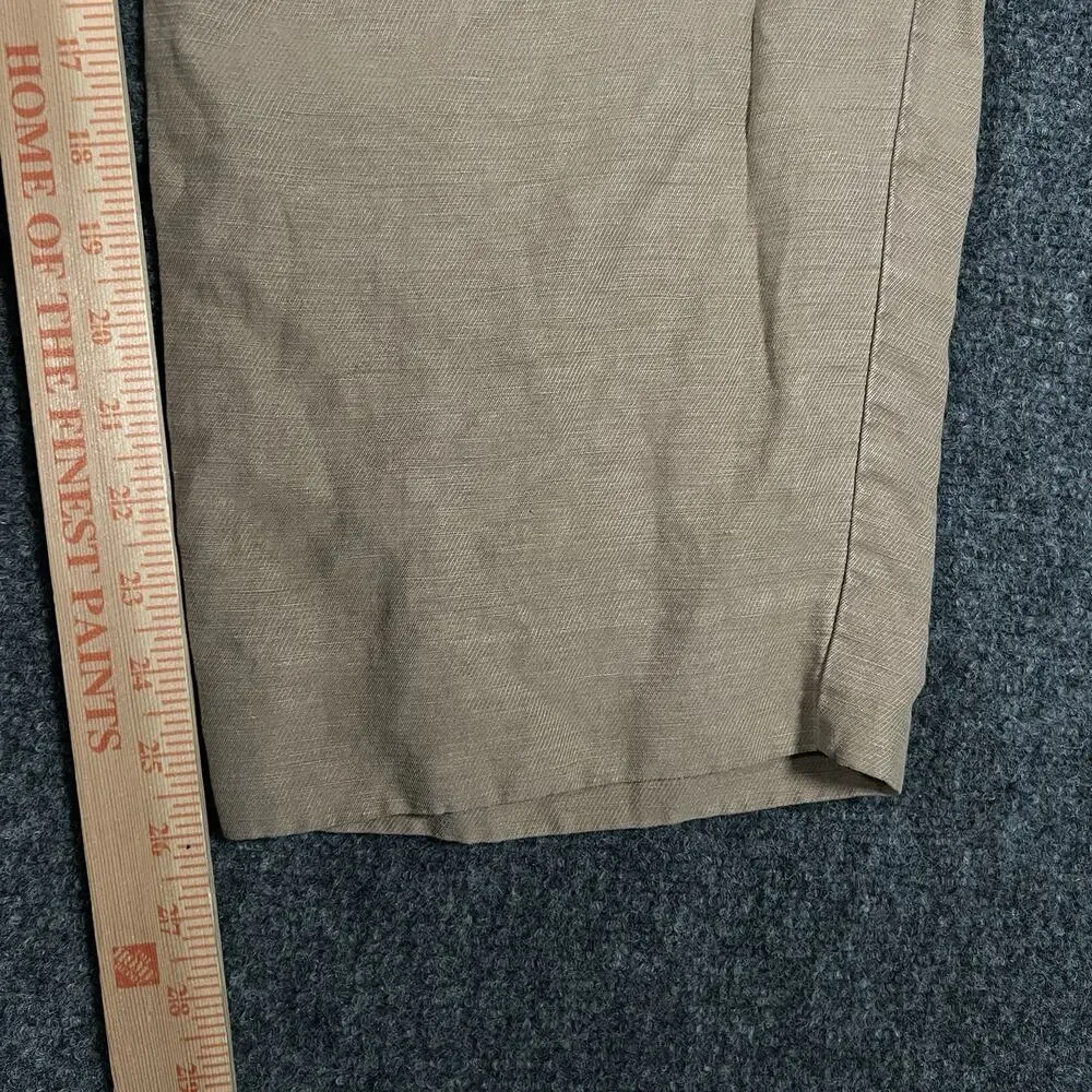 Tommy Bahama Pants Mens 39x26 Linen Tencel Blend Drawstring Relaxed Casual